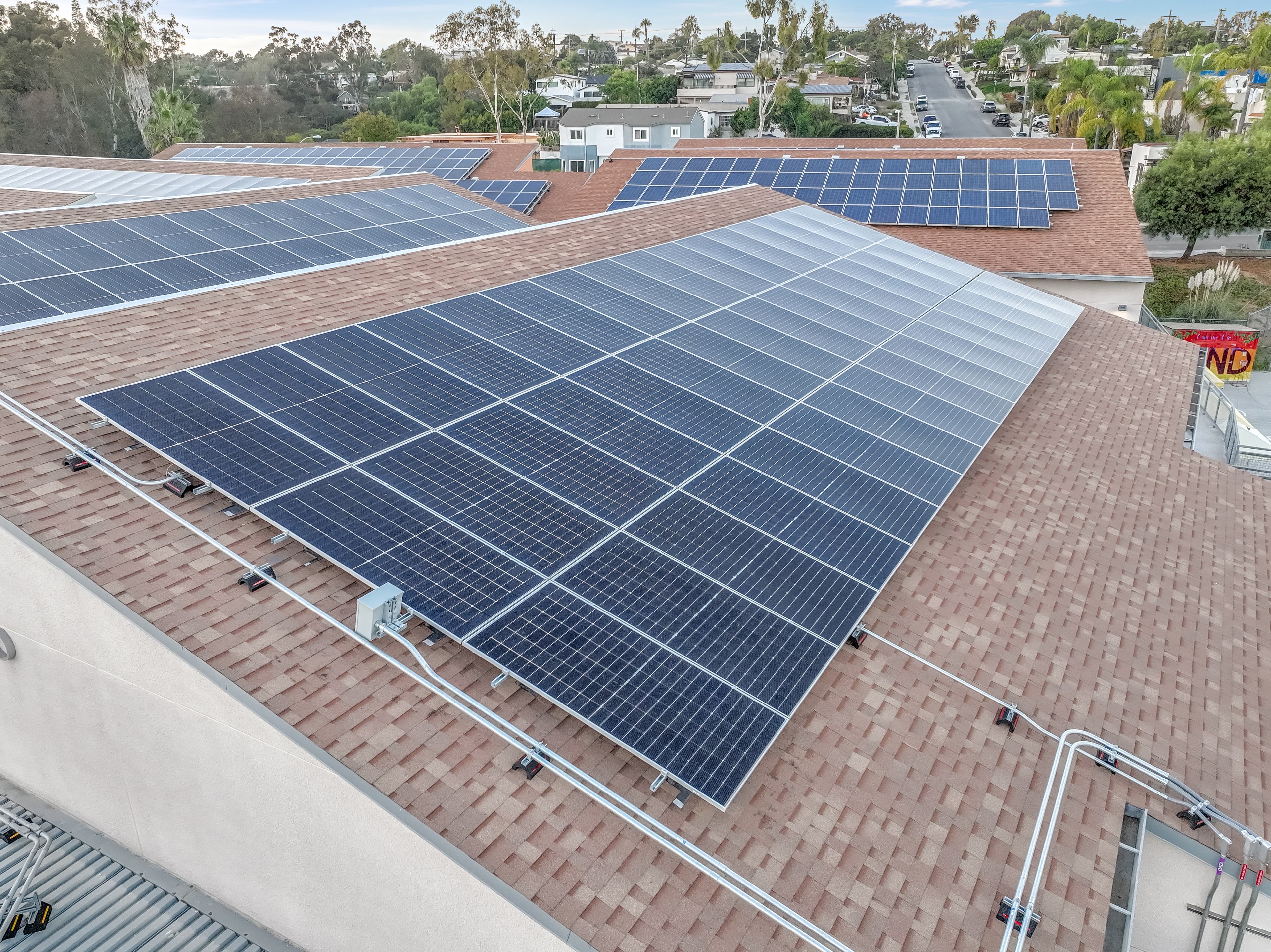 Ground-mount solar array