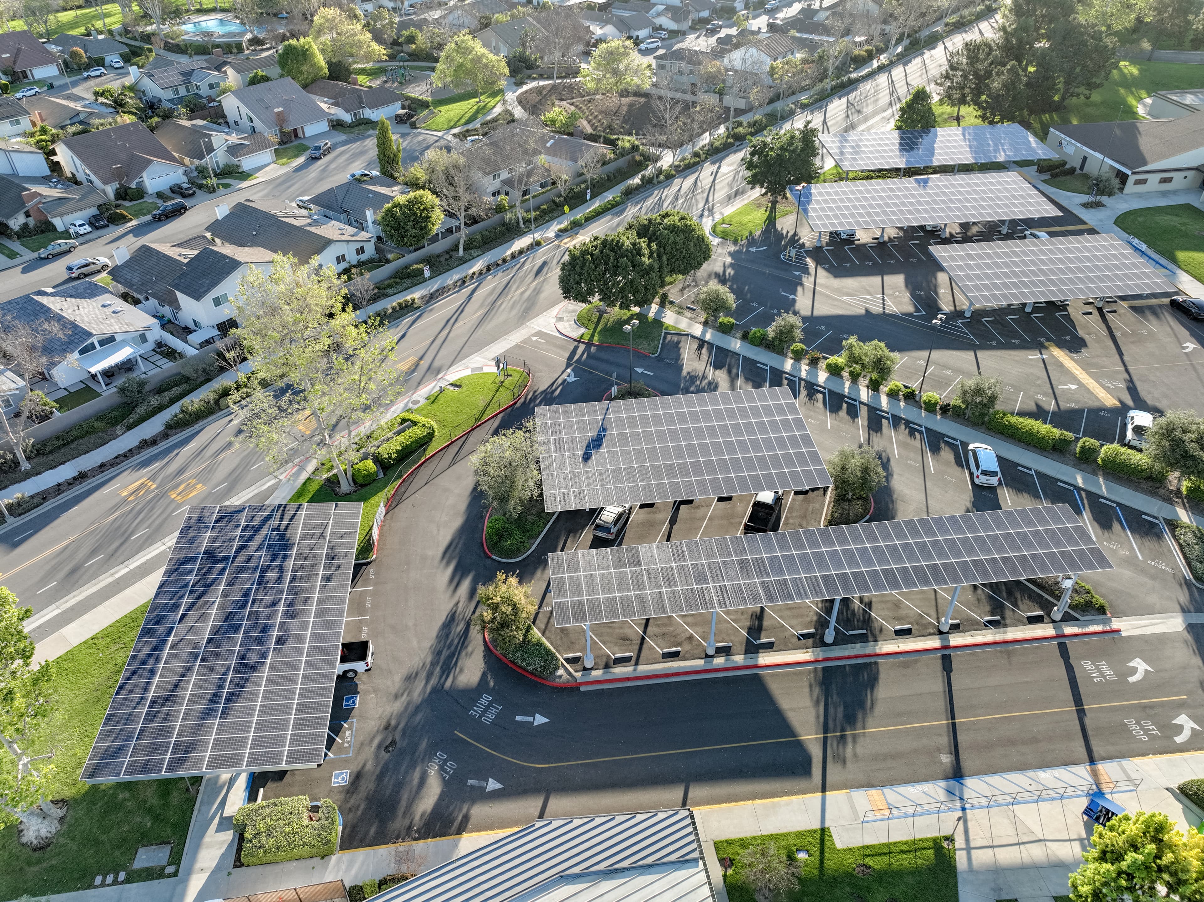 Solar energy in commercial construction