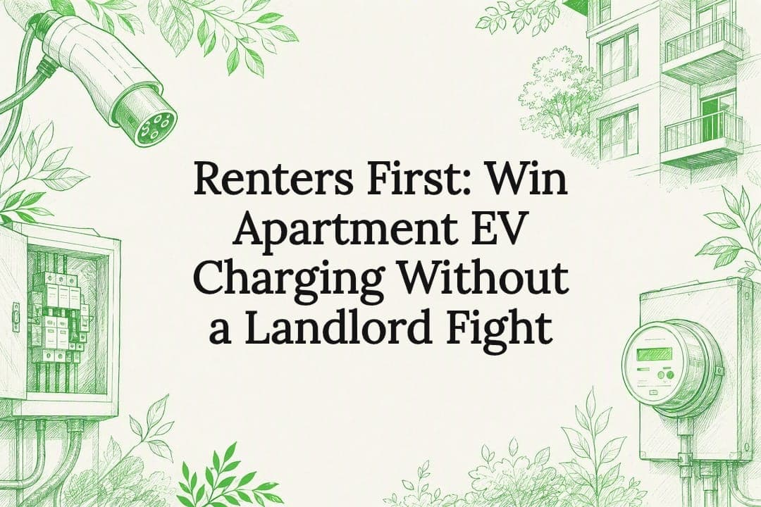 Renters First: Win Apartment EV Charging Without a Landlord Fight